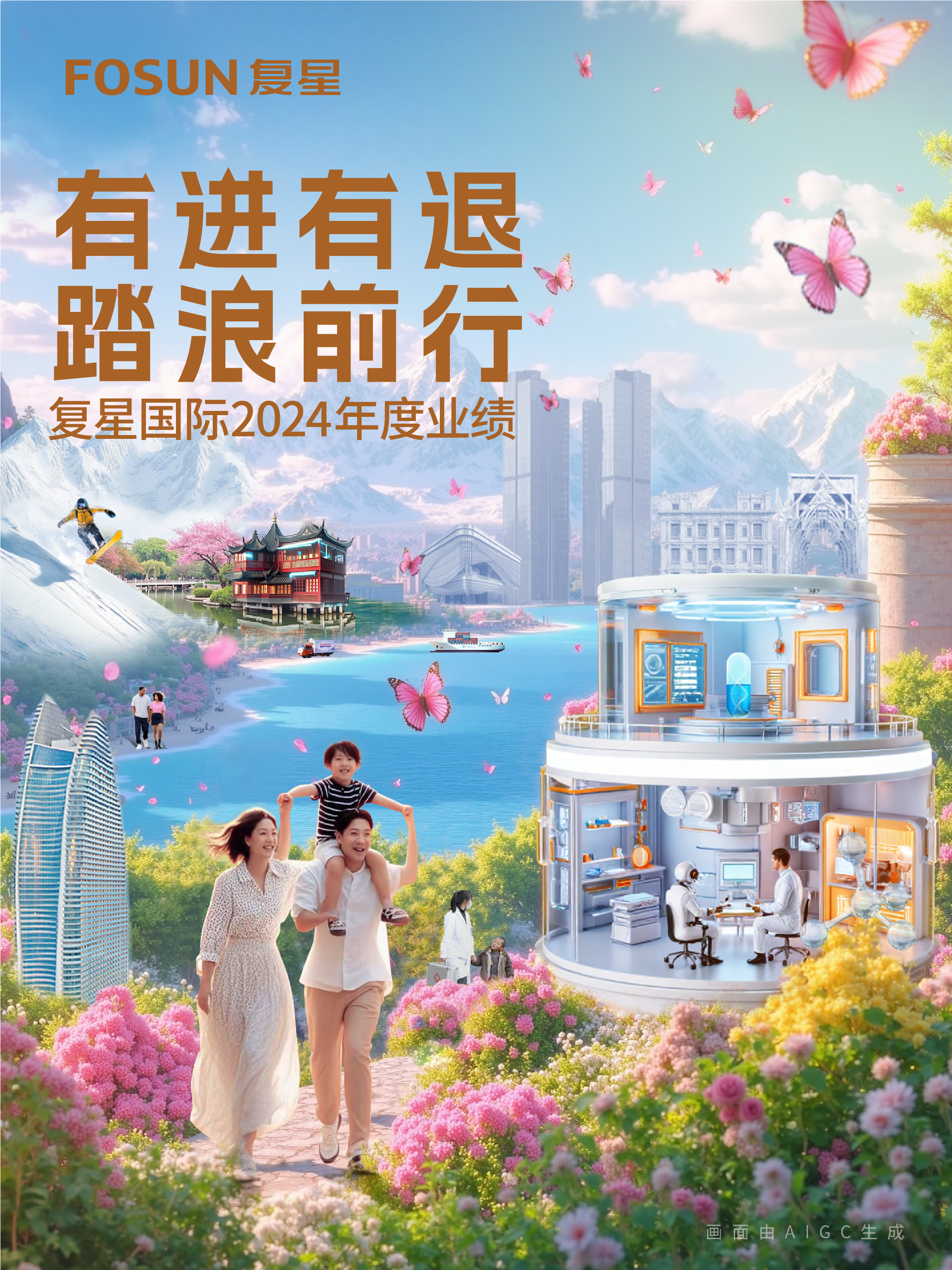 九图快览复星国际2024年度业绩